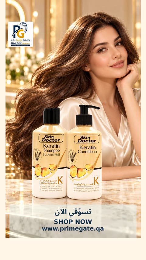 Skin Doctor Keratin Shampoo and Conditioner video preview